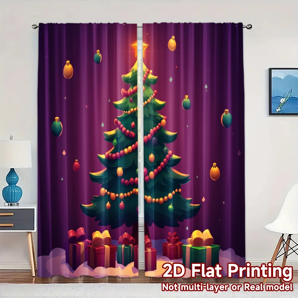 2Pcs,Curtains Chris…