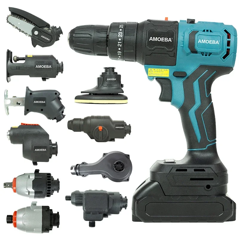 Adjustable Model Lithium Power Tool Set Cordless Power Tools Combo Kit for braches and garden working