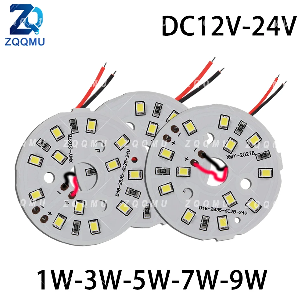 10PCS High Power LED Chip 1W 3W 5W 7W 9W DC12V 24V Beads Emitter DIY Spotlight Motorcycle Car Reading Work Light Modification