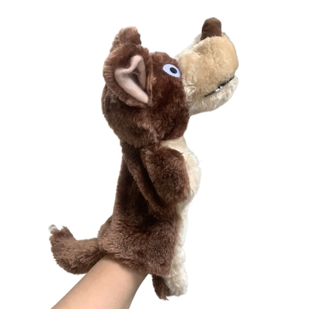 Éducation précoce mouton Animal marionnette à main loup main animaux en peluche doux dessin animé bébé
