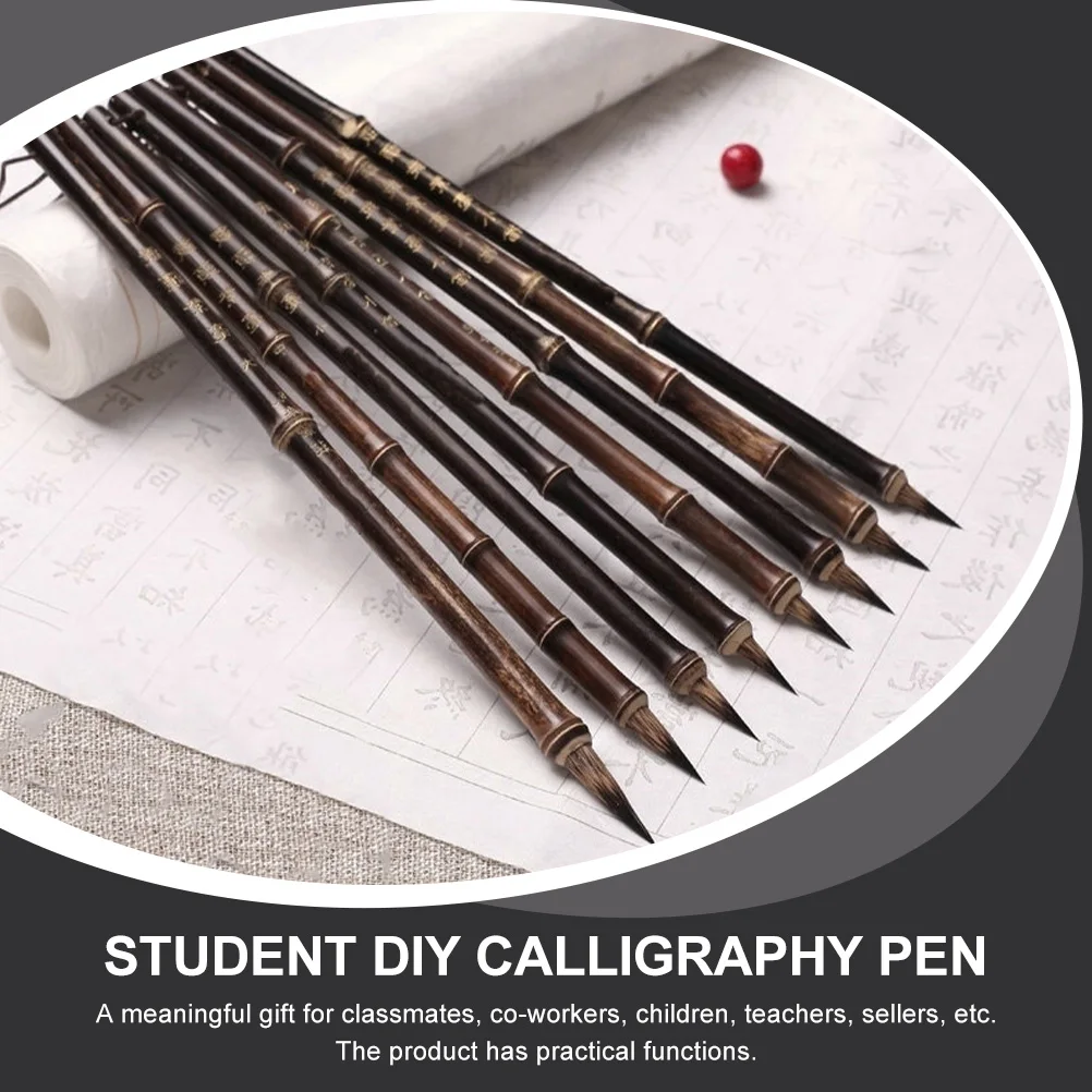 

Big Calligraphy Brush Pens Student DIY Traditional Painting Accessory Watercolor Drawing Writing Tools Durable Smooth