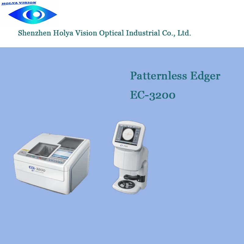 Optische Ausrüstung Top-Qualität Briot Patternless Edger EC3200 3D Patternless Auto Lens Edger mit Auto Tracer