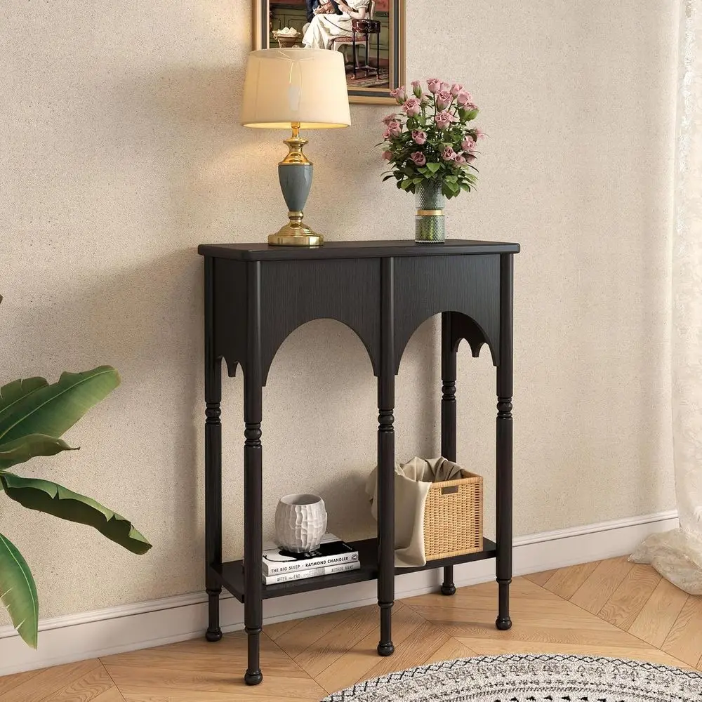 ole Table with Storage Shel, 28