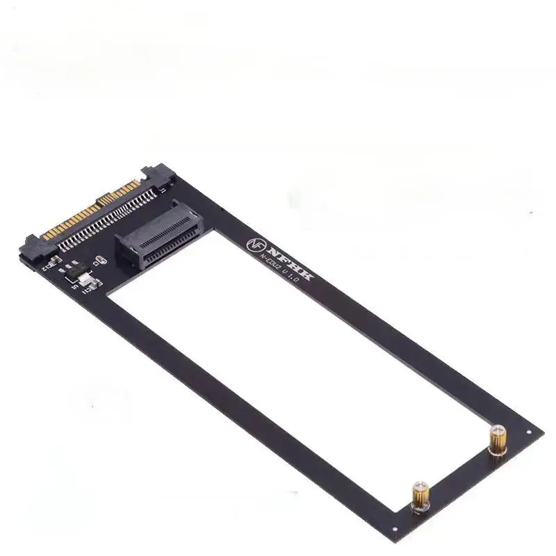 ヒートシンク付きe1.sssdからu.2 sff-8639,アダプター1u gen-z edsff,u