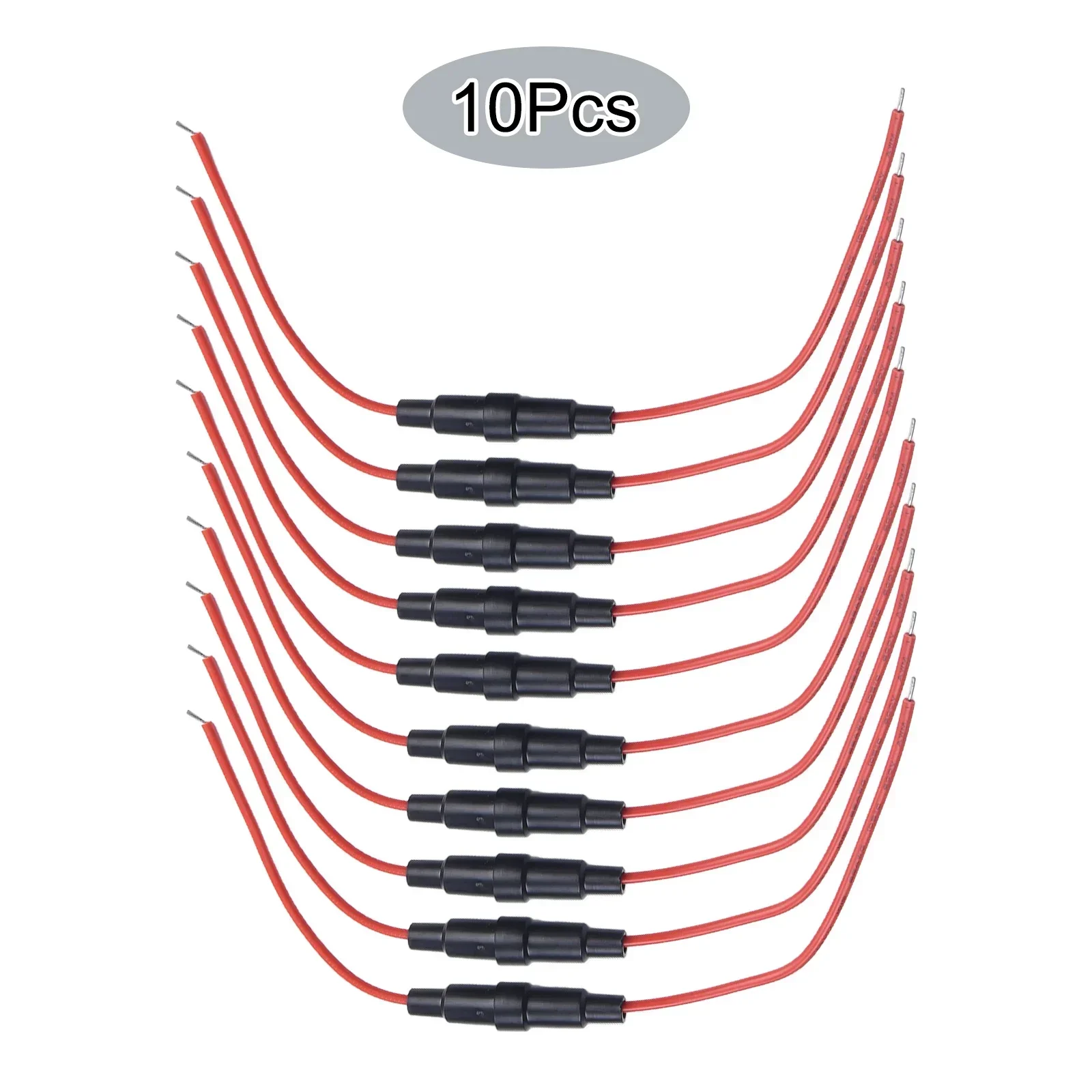 Glass Tube Fuse Holder 20AWG 250V Protect Wiring Electrical Equipment Brand New High Quality In-line Screw Type