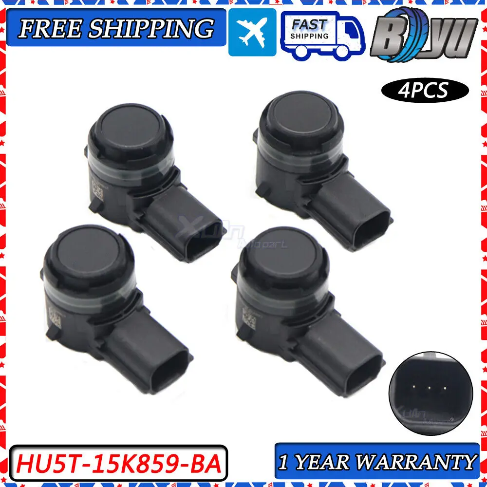 

HU5T-15K859-BA 4pcs NEW Parking Sensor For Ford Edge 2019-2021 HU5T15K859BA HU5Z15K859A HU5Z15K859AAN