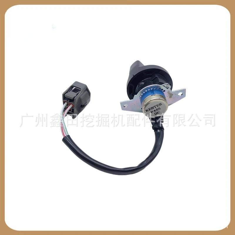 Applicable to Xiagong Foton Lovol Longgong Zhonglian Xugong Construction Machinery Throttle Knob Switch 803278360
