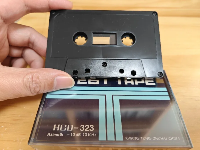 New Azimuth Test with 10KHz HCD323 Recorder Deck Maintenance Calibration Test