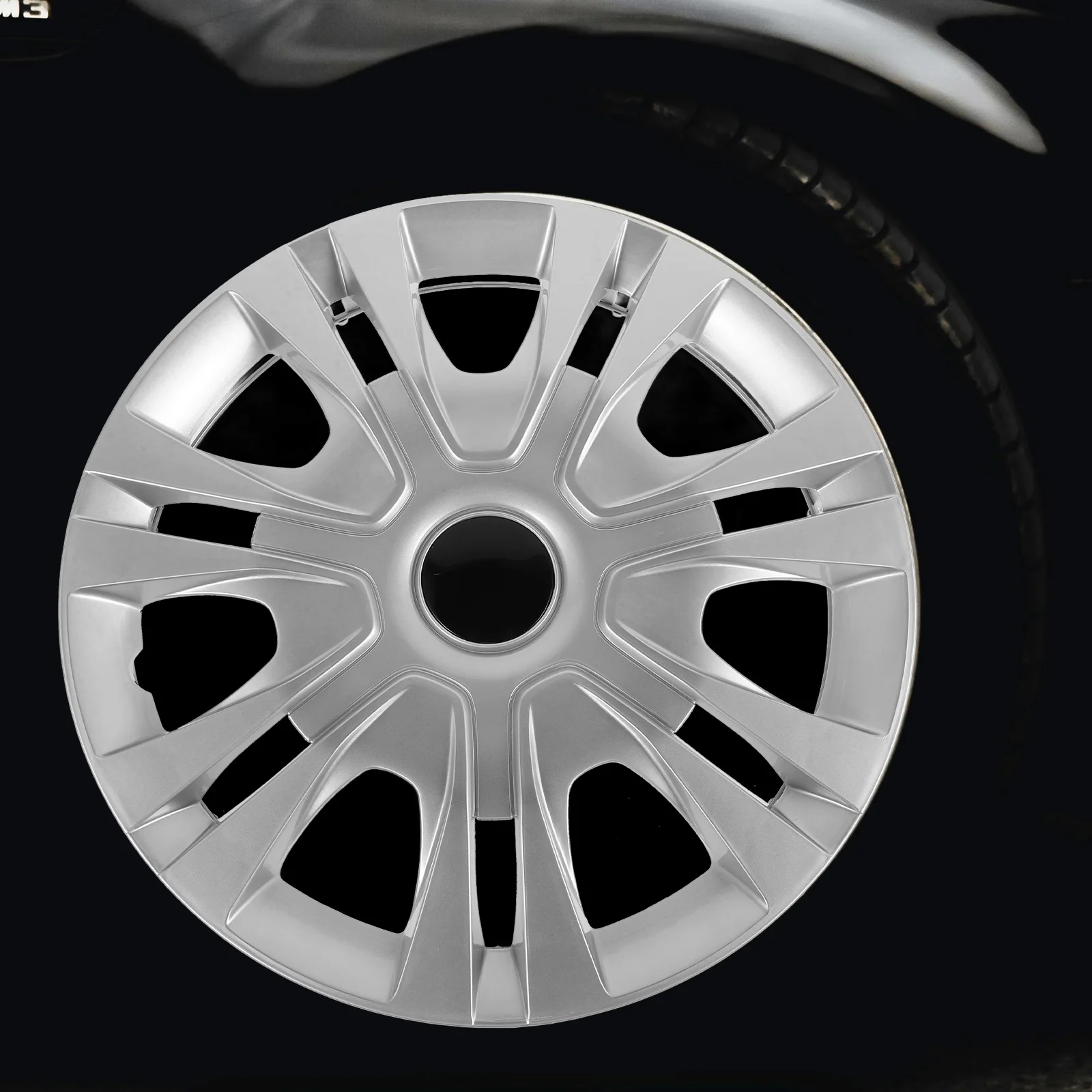 Wheel Car Hub Cap Rim Caps Steering Cover for Center Silver Hubcaps Rims Wheelchair Covers