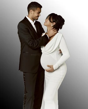 Annelik moda seksi v yaka yarım kollu Bodycon elbise-tek omuz, düz renk şık tasarım