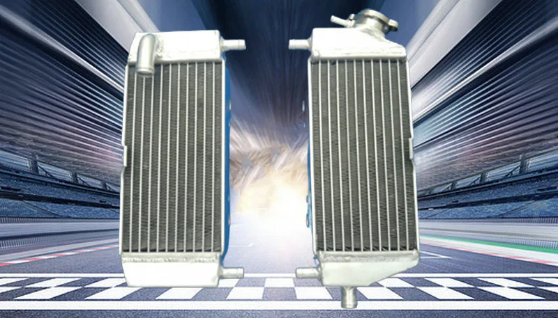 FOR Kawasaki KX 250 KX250 2-stroke 2003 2004 03 04 Aluminum alloy radiator