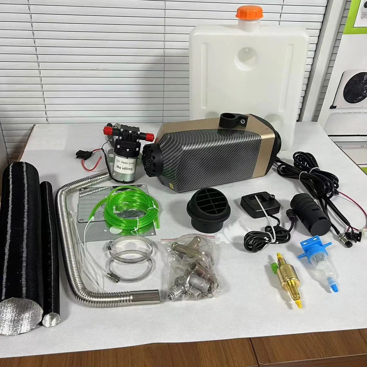 Ali-in-one Diesel Heater air Water Heater 12v 24v Water Heater