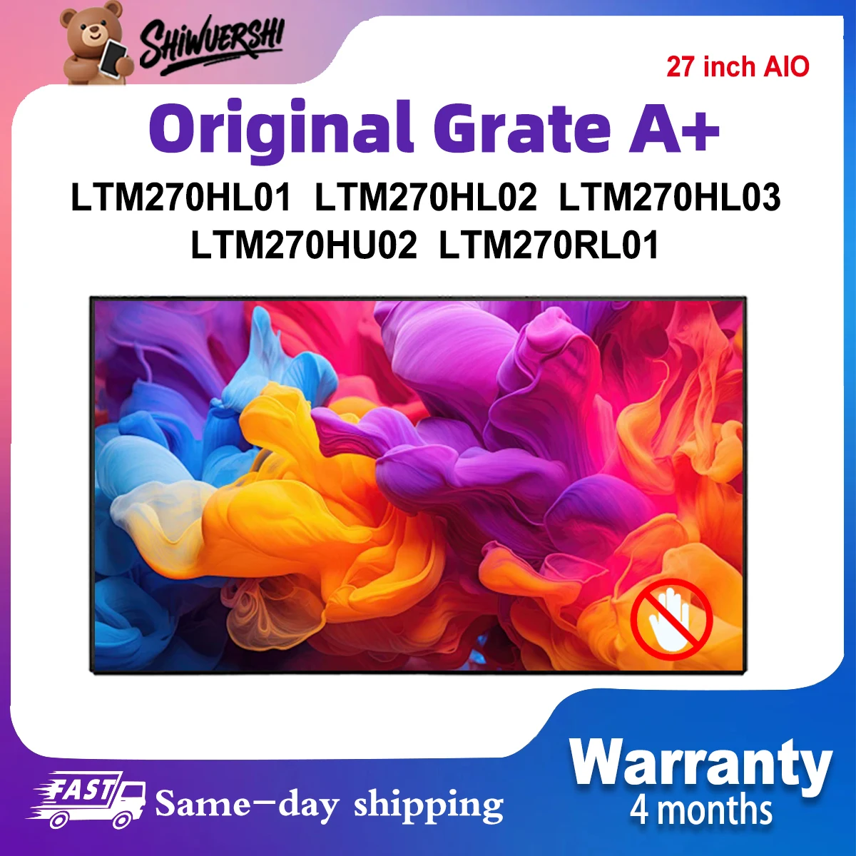 

Wholesale Original 27 inch New A+ LCD Display Screen Panel Replacement LTM270HL01 LTM270HL02 LTM270HL03 LTM270HU02 LTM270RL01