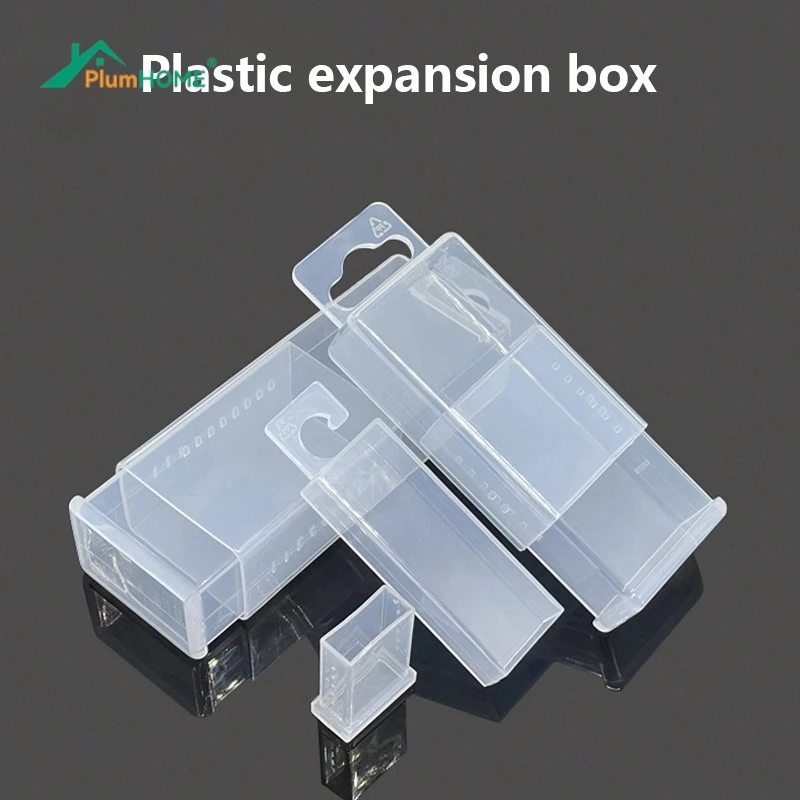 Tool Box Parts Storage Box Drill Milling Cutter Box Rectangular Telescopic Box Twist Drill Box Tap Accessories Tool Packaging