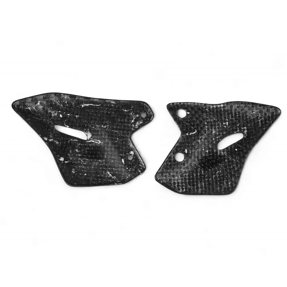 Motorcycle Heel Guard Protector Carbon Fiber Foot Wing Rearset Footreat moto Accessories For NINJA650 Z650 2017-2023