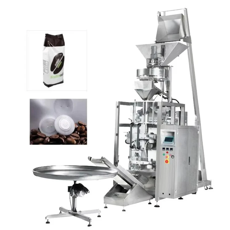 Customized Multi-function Pouch Soft Candy Popcorn Packaging Machine for Food Grain Seed Filling Sealing Packaging Equipment
