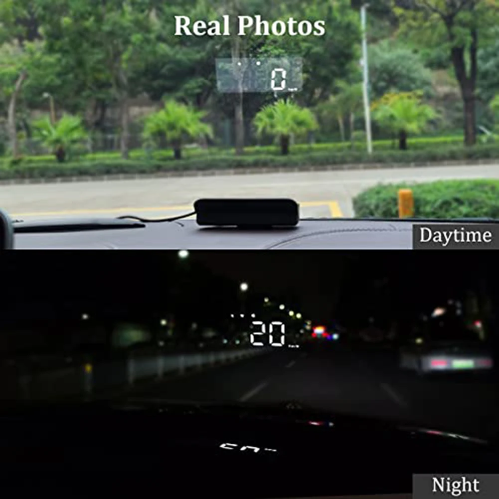 شاشة عرض علوية لمراقبة السرعة، رقاقة GPS مدمجة، ملحقات شاملة، خيارات عرض مرنة لجميع السيارات