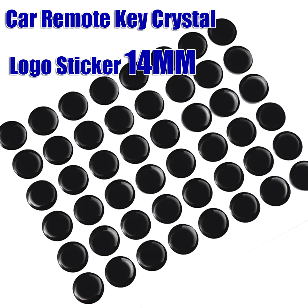 

1pc/3pcs/5pcs 14MM Car Remote Key Crystal Logo Sticker Epoxy for KEYDIY KD XHORSE VVDI Remote Control for BMW/Ford/Toyota/BENZ