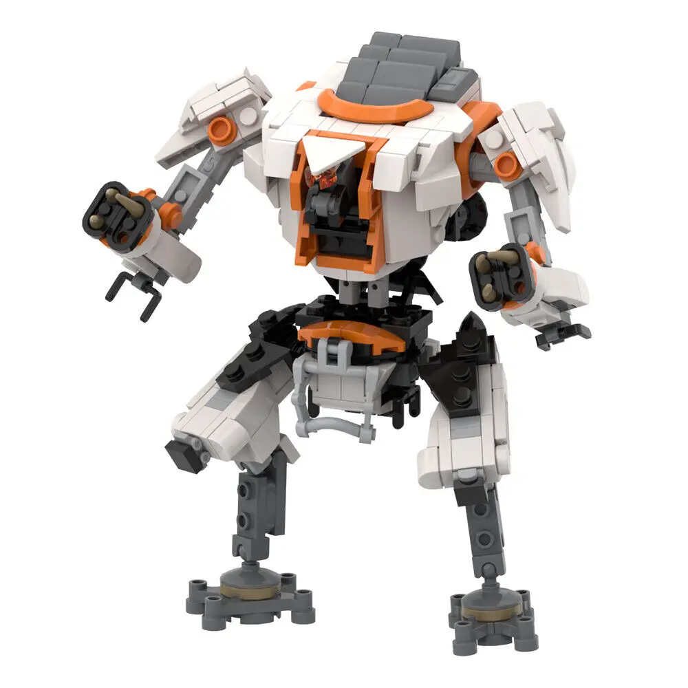 

Mech Robot Model 336 Pieces from First Person Shooter Game MOC Build Gift