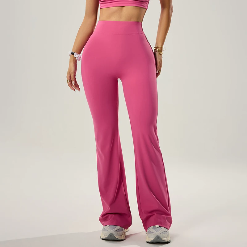 Leggings con culo pesca Donna Primavera Estate Pantaloni sportivi da allenamento sottili e traspiranti Donna Abiti fitness larghi e versatili ad asciugatura rapida