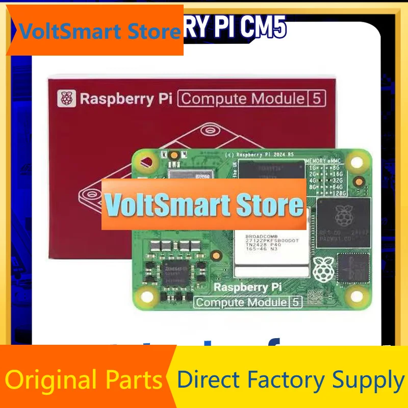 VoltSRPI-CM5 Raspberry Pi Compute Module 5 For UConsole Raspberry Pi CM5 Lite Broadcom BCM2712 800MHz VideoCore Quad-core Cortex