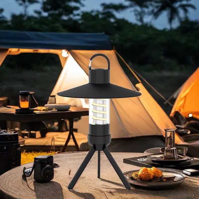 

2000mAh LED Camping Light: 3 Modes, IPX5 Waterproof, Dustproof and Rechargeable Light Perfect for Outdoor Adventures