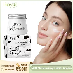 Milk Face Cream Brightening Anti Wrinkle Improve Dullness Fade Dark Spot Moisturizing Nourishing Shrink Pores Korea Cosmetics