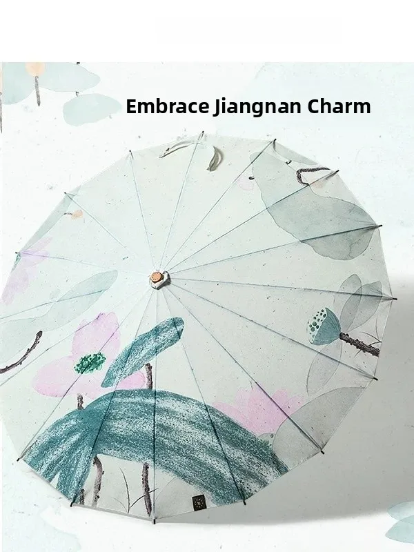 

beneath the Banana Le Jiangnan Series Four Seasons Wind Canion Sunade Umbrella Rain And Sun Protection Dual P...