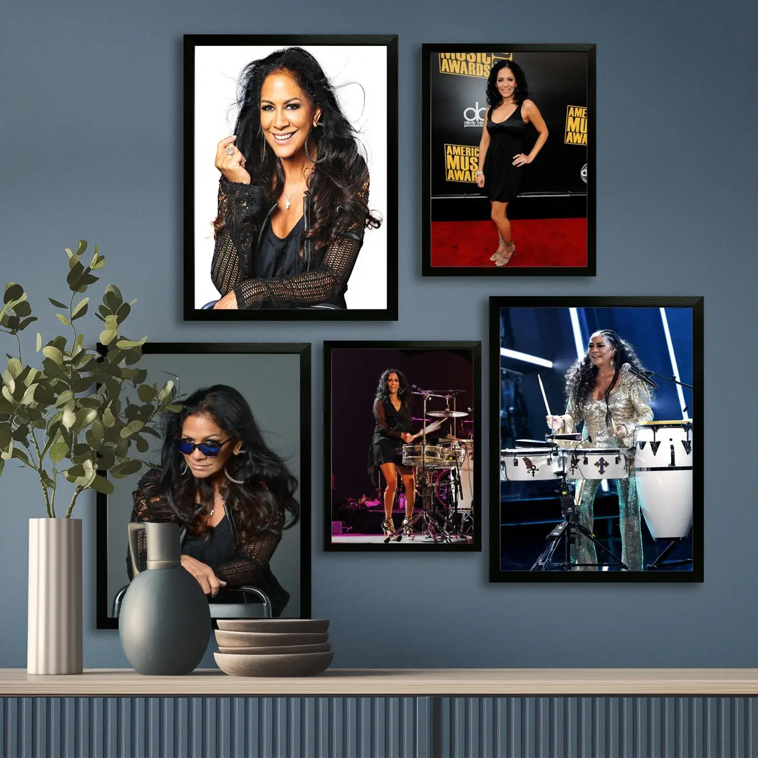 Плакат на холсте Sheila E и настенное искусство, печать с изображением, современная семья, декор для спальни, постеры, декоративная живопись