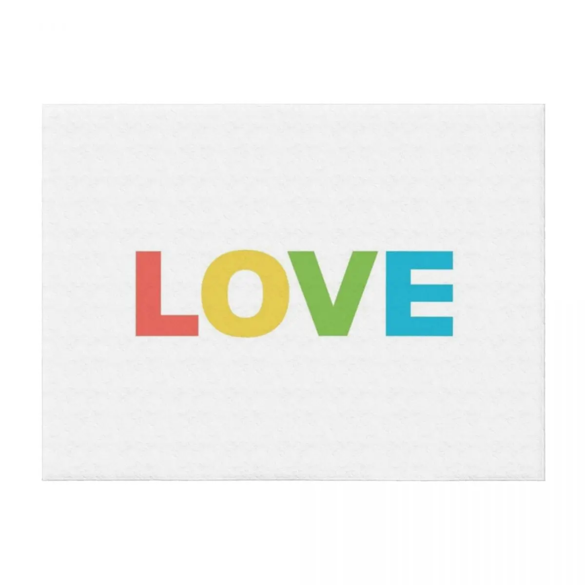 

trendy romantic love inscription. valentine's day colourful lettering Throw Blanket valentine gift ideas Designers Nap Blankets