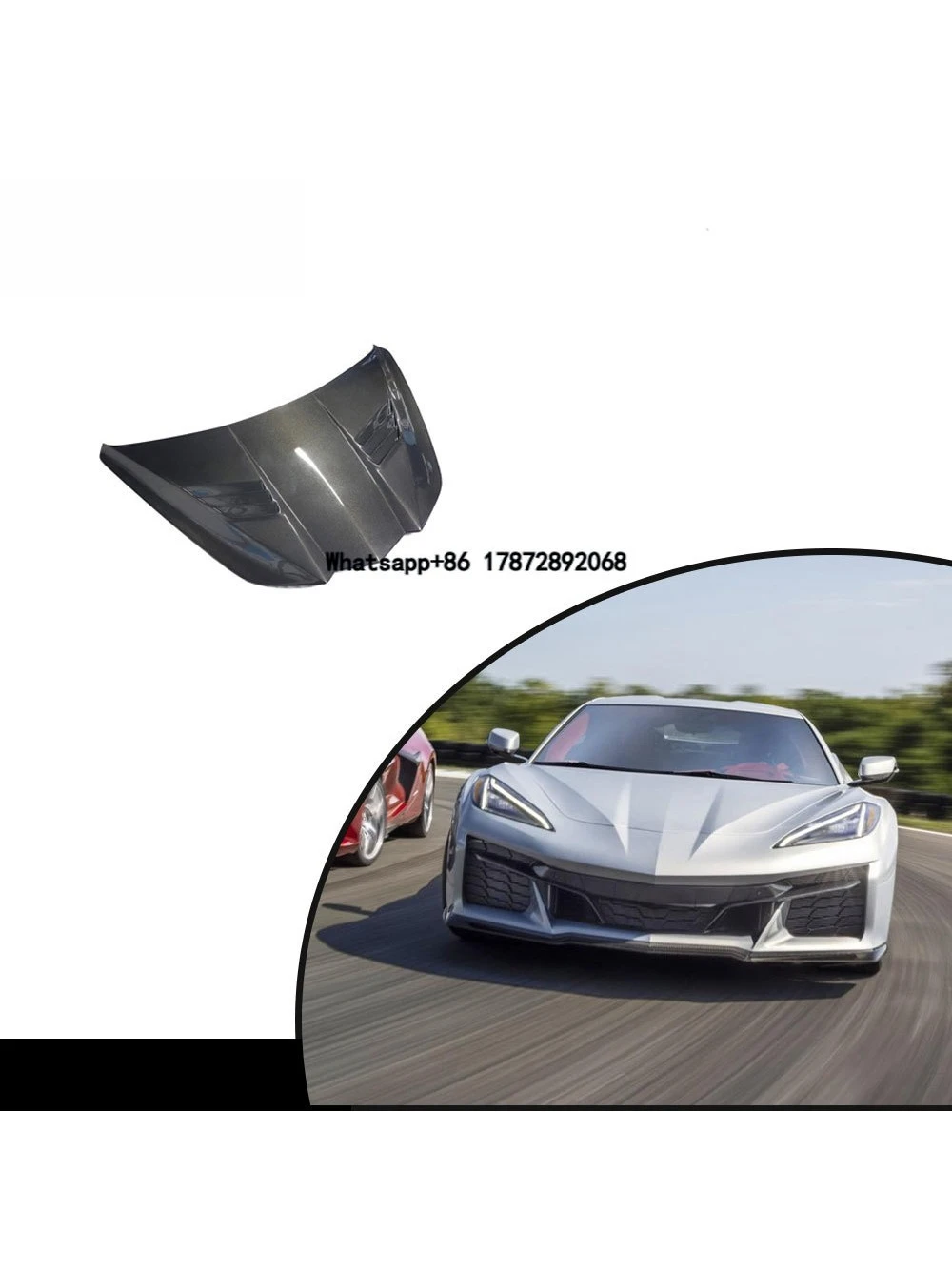 

Carbon Fiber Hood for Corvette C8 Z06 2022-2023