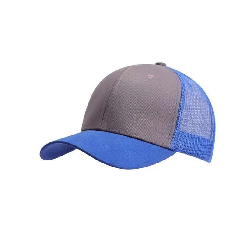 Neue Maßgefertigte Bedruckte Zweifarbige Mesh-Baseballkappe für Männer und Frauen Sommer Fünf-Panel Outdoor Sonnenschutz Bestickte Trucker-Mütze – Detail 6