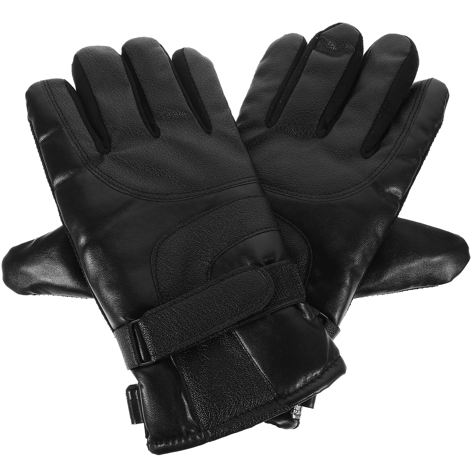 

1Pair Full Finger Windproof USB Electric Heating Winter Gloves Outdoor Cycling Skiing Camping Warm Gloves Winter Outdoor Glove