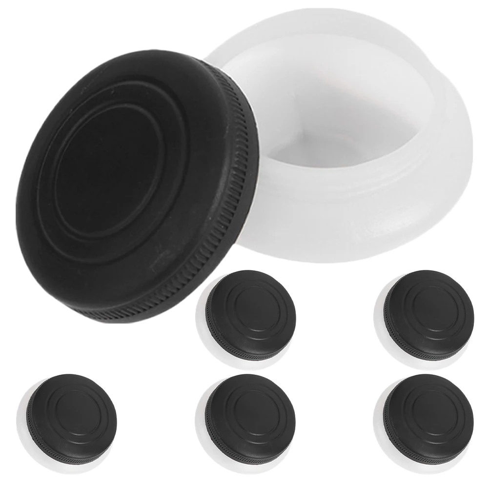 

6Pcs Oil Paint Palette with Lid Portable Artist Painting Supplies Lightweight Multi-Functional Brush Cleaning Holder for Indoor