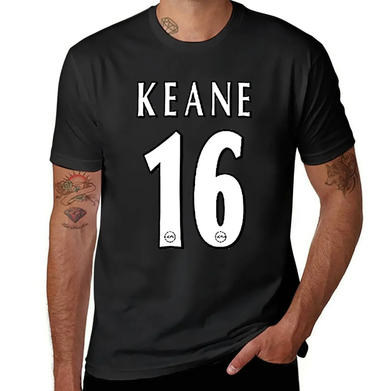 

roy keane T-Shirt baggy shirts tees workout shirts for men