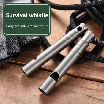 Titanium Survival Whistle 1