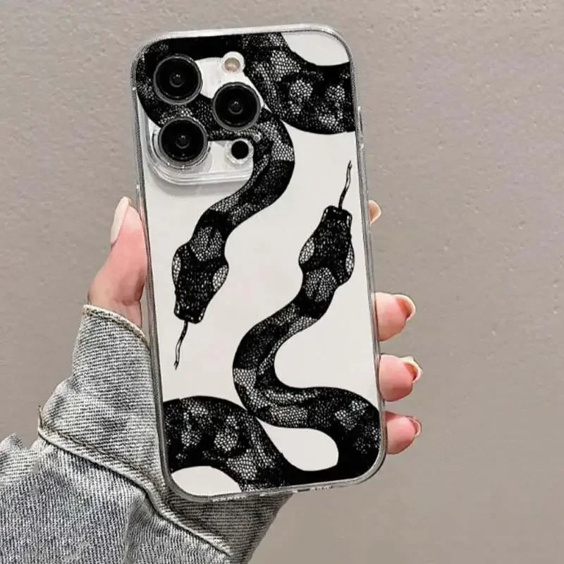 Cool Snake Sea Turtle Case For Samsung Galaxy A14 5G A13 A12 A51 A71 A03 A52 A53 A50 A30 A32 A23 Cover  Silicone Couqe