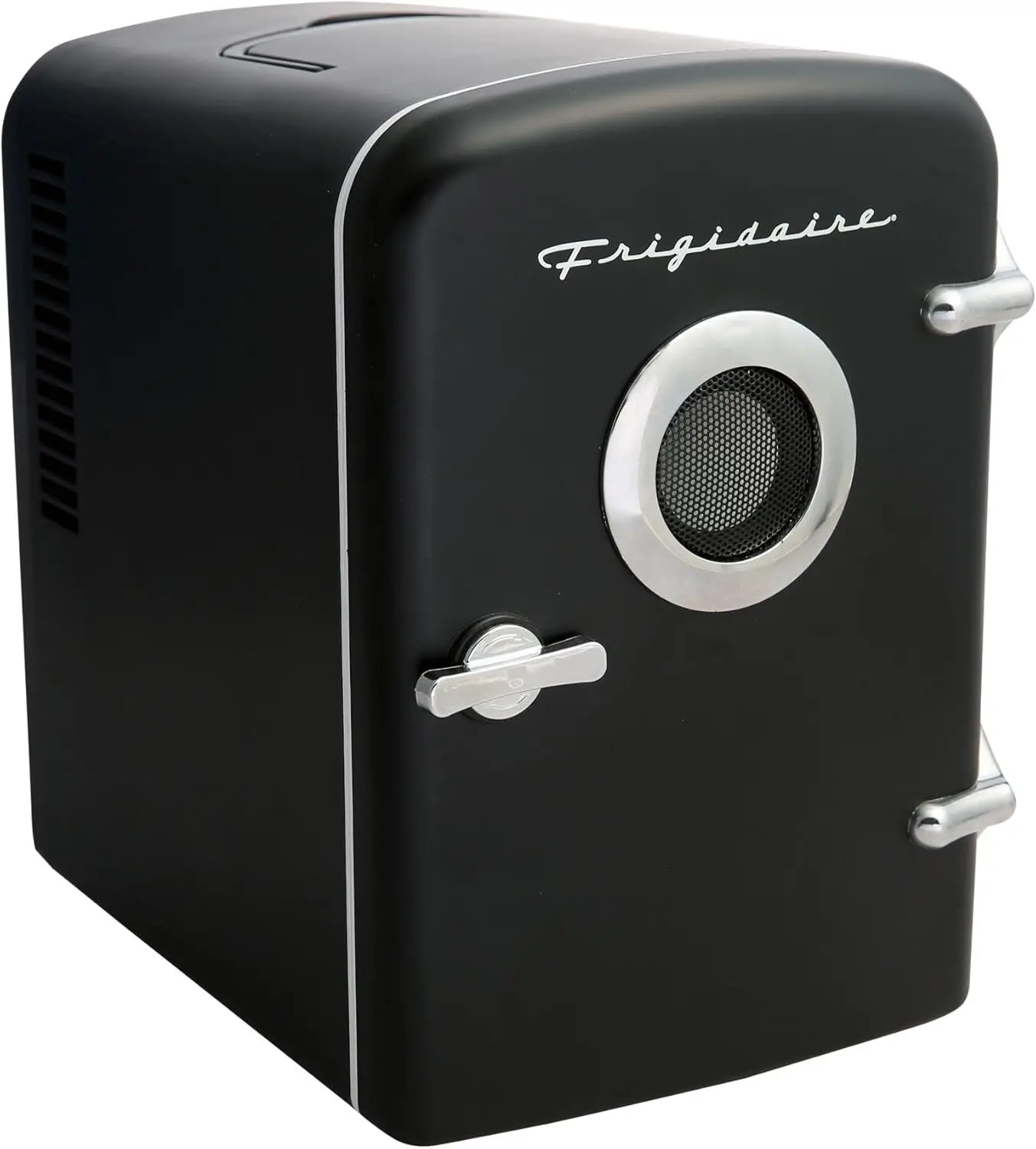 

Mini Portable Fridge with Built-in Speaker, 4L Capacity, Cools Six Cans, Eco-Friendly for Home Office