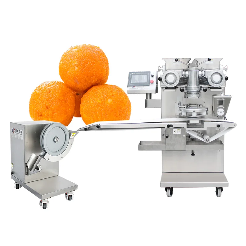 Cake Energy Ball Making Machine Date Protein Ball Production Line Laddu Laddo Making Machine For Sale