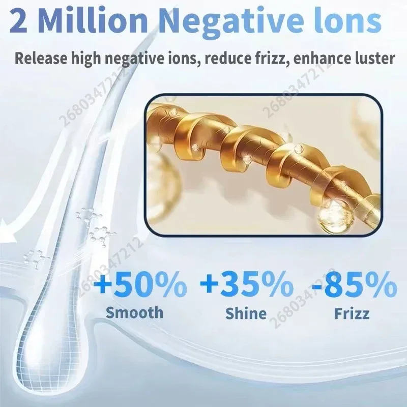 6 IN 1 1300W Multi-Functional Hair Styler negative ion hair styler set, hot air styler for automatic curling, hair styling tools