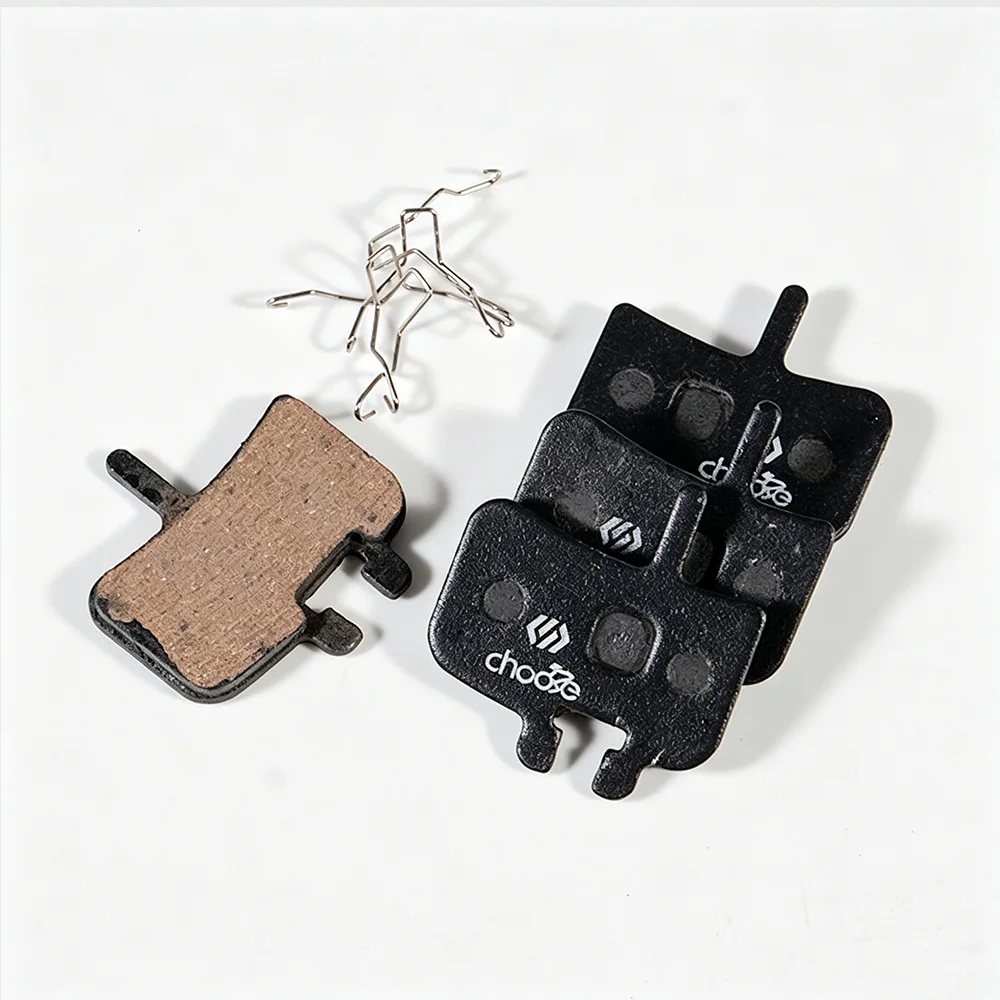 Pastilhas de Freio para Bicicleta MTB Chooee, Resina Semi-Metalizada para Hayes HFX9 MAG NINE HFX1, Acessórios de Ciclismo, Peça 007 HFX-9