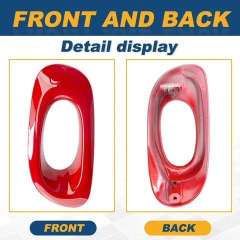 Dimljusram Lampskydd Grillkåpa För Honda Jazz Fit GE6 GE8 2012-2014 33956-TF0-J51 33906-TF0-J51 Biltillbehör 10 best sales Honda Jazz GE8 - №6