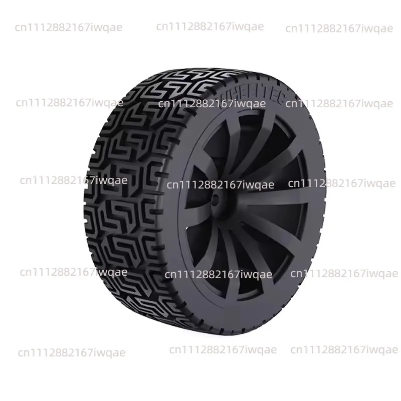 Suitable for black rubber tires with a sponge lining diameter of 85mm for smart car wheels