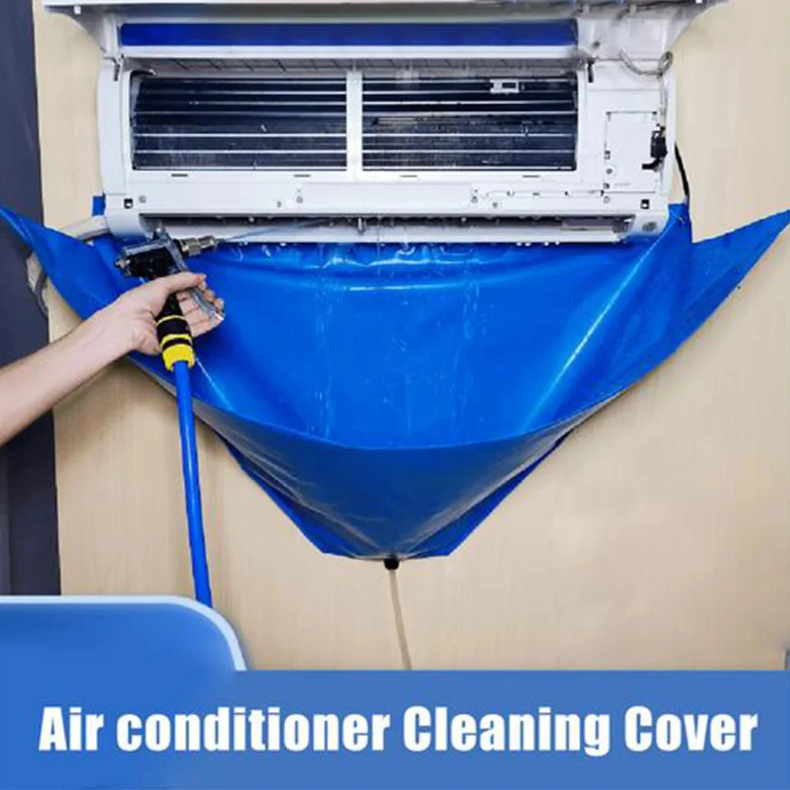 7/11/12pcs Air Conditioner Cleaning Cover Kit Clean Tools Waterproof Dust Protection Bag Air Conditioners Cleaner 3000btu Set