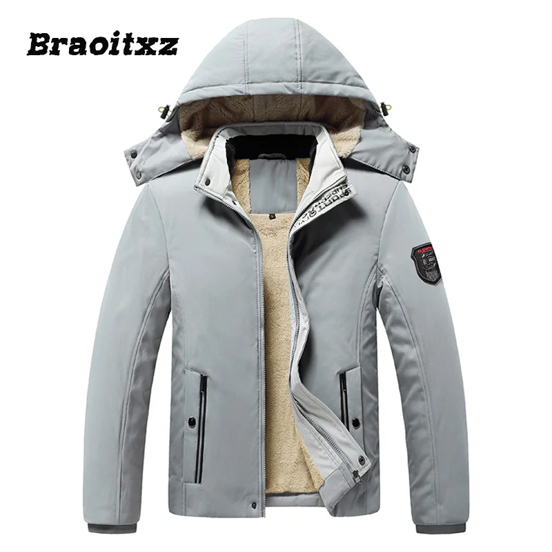 

New Men Clothes Autumn Winter Outdoor Casual Windproof Waterproof Keep Warm Jacket Coats Men Large Size S-8XL Jacket Coats Men