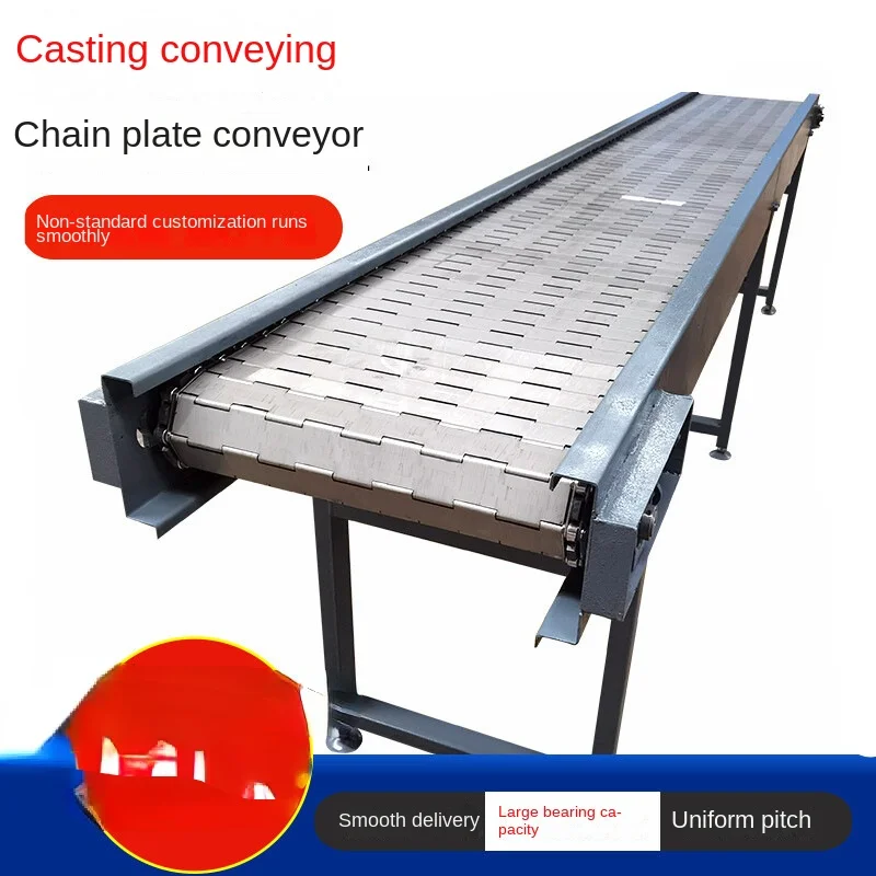 

Direct Supply 304 Stainless Steel Conveyor Type Conveyor Belt Small Scrapping Belt Conveyor