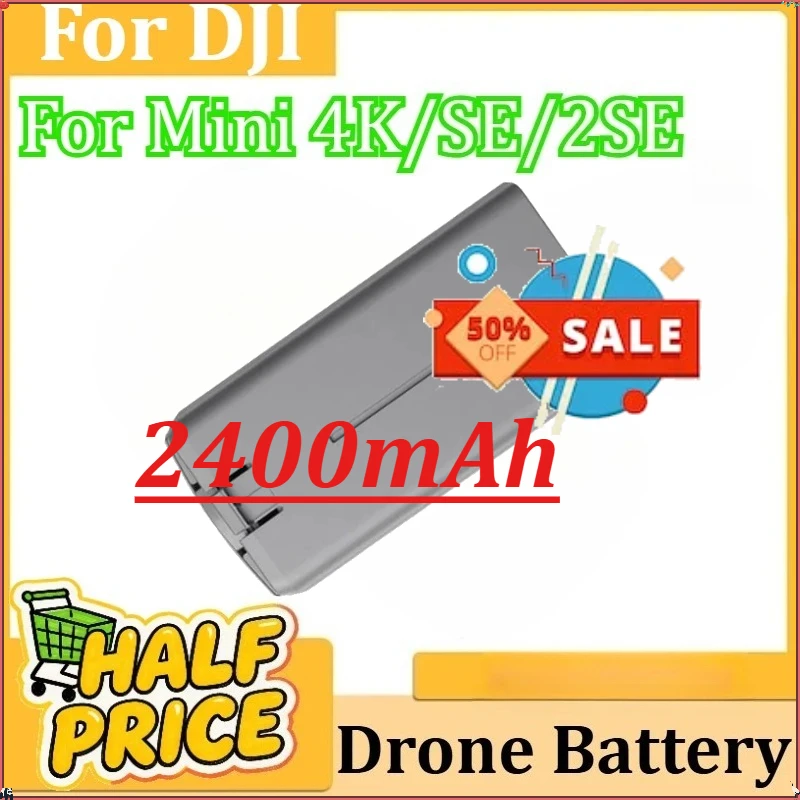 

Аккумулятор 2400 мАч для DJI Mini 4K, совместимый с сериями Mini 4K/SE/2SE, сменный аккумулятор, аксессуары, бренд