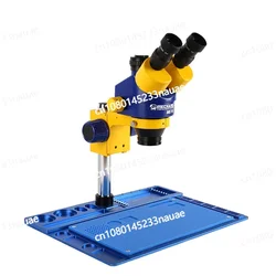 Mechanic MC75T 7-45X Trinocular Stereo Zoom Microscope  DX-230 2300W pixels 1080P  HD camera With i-Matx Base