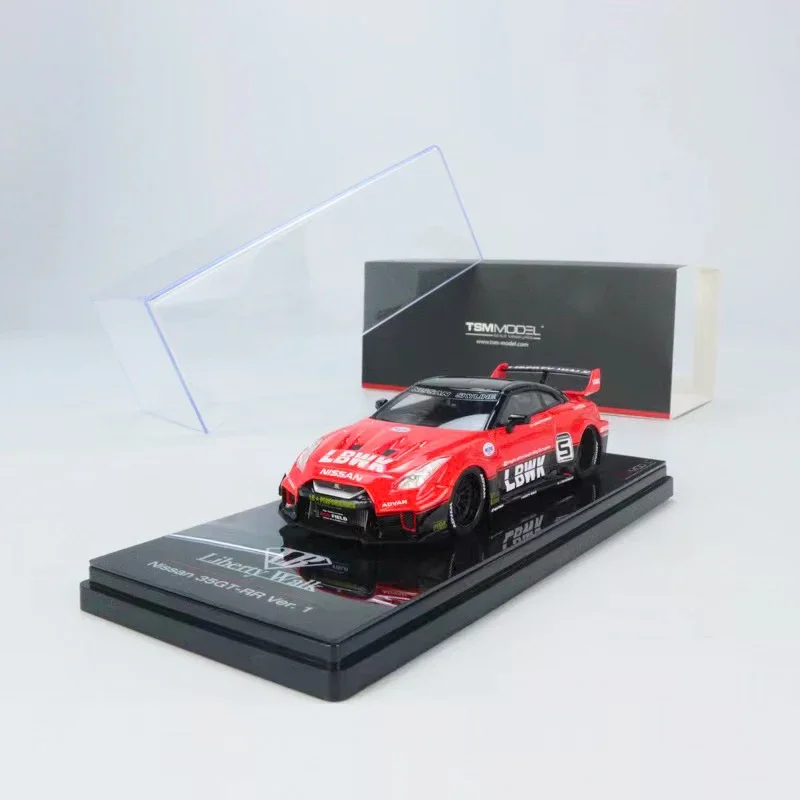 

TSM 1:43 Model Car LB-Silhouette WORKS GT 35GT-RR Resin Sport Vehicle Collection- Red