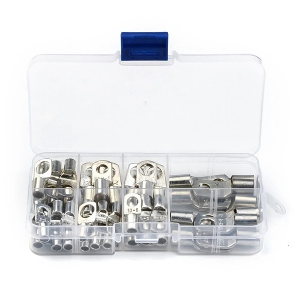 HX-50B 1/60/100Pcs Tragbare Kabel Crimpen Werkzeug Professionelle Terminals Crimper Zange Griff Cutter Werkzeuge – Detail 17